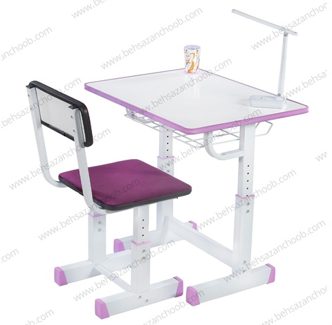 میز تحریر پیچی نوجوان بنفش N914